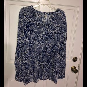 Old Navy women’s flowy tunic shirt